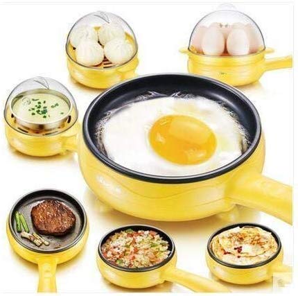 2150 Multi functional Electric 2 in 1 Egg Frying Pan with Egg Boiler Machine Measuring Cup with Handle - SkyShopy 2150 Multi functional Electric 2 in 1 Egg Frying Pan with Egg Boiler Machine Measuring Cup with Handle - SkyShopy